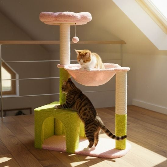 arbre a chat fleur utile