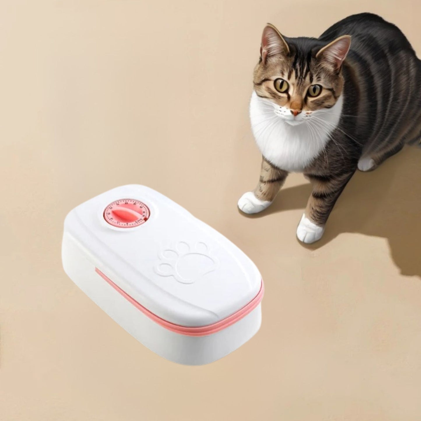 distributeur-croquette-chat-automatique-simple-rose