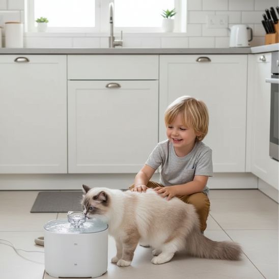 fontaine-à-eau-chat-cool-blanc