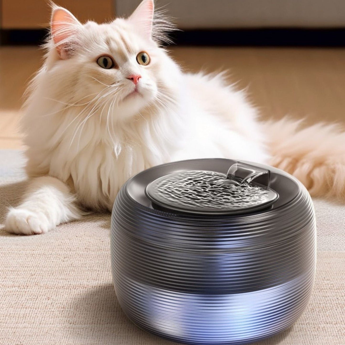 FONTAINE A EAU POUR CHAT | CatCascade - Happy minet
