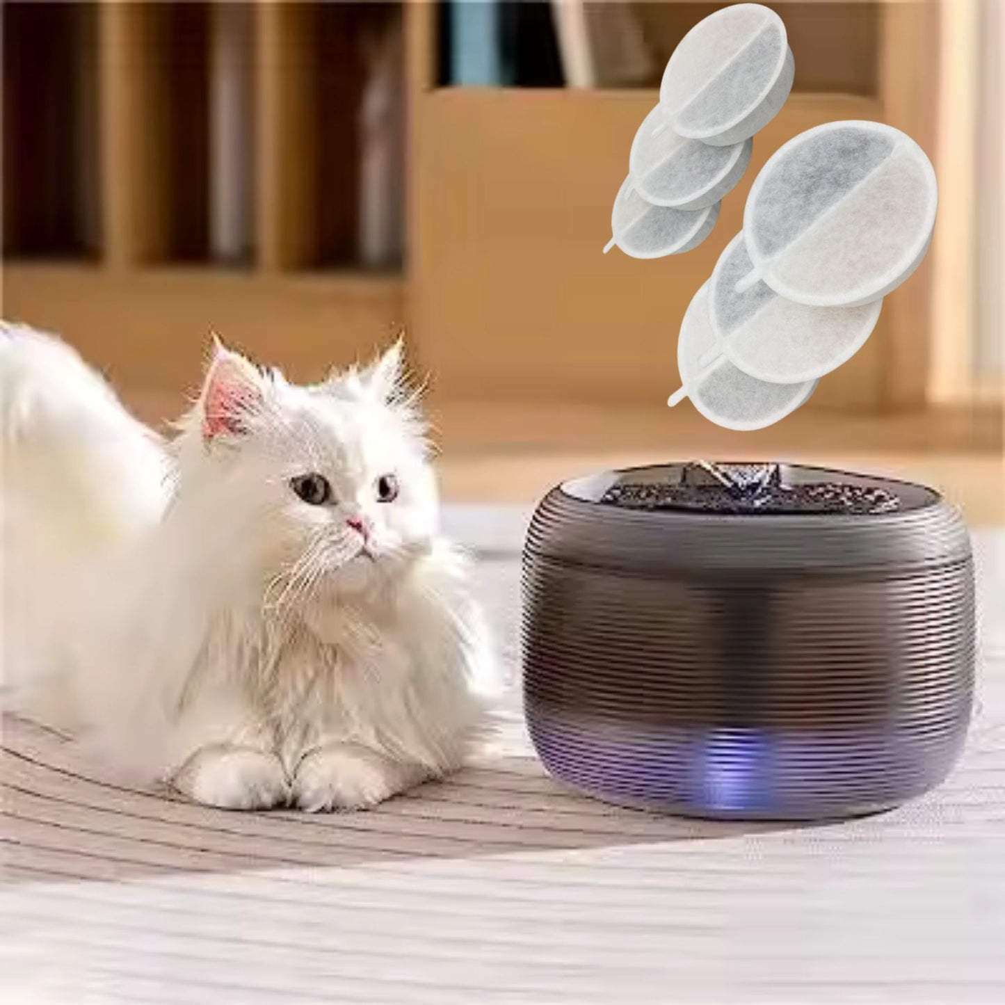 FONTAINE A EAU POUR CHAT | CatCascade - Happy minet