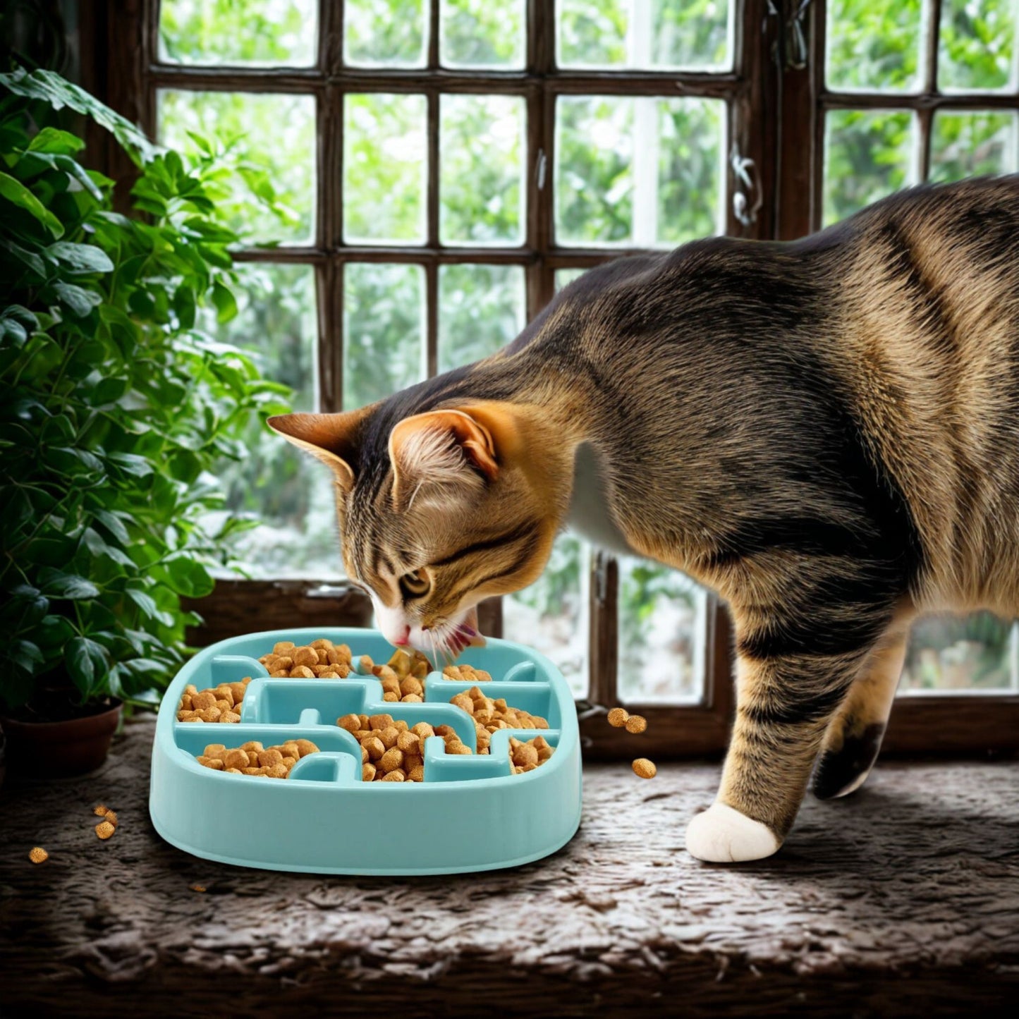 gamelle-anti-glouton-chat-dégustation-délicate