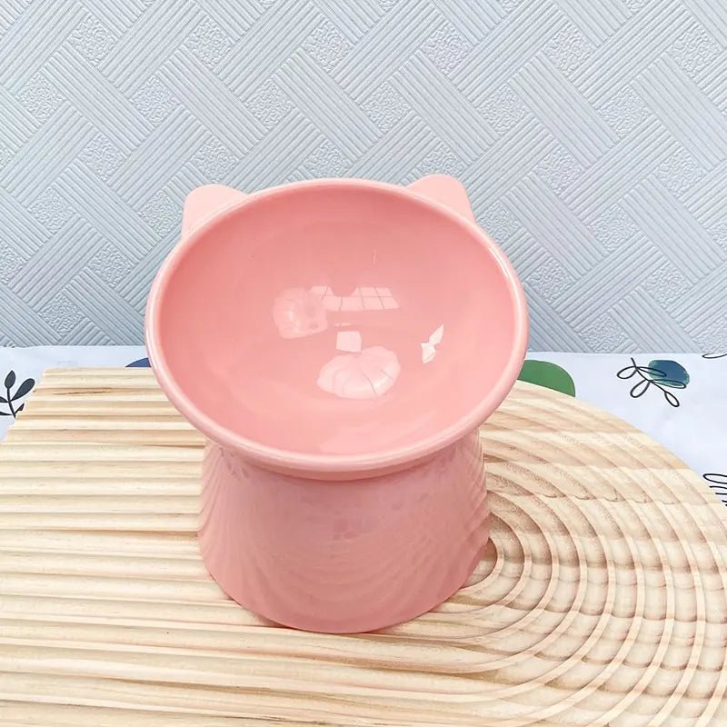 gamelle-chat-surélevée-rose