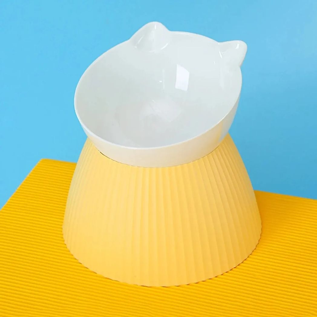gamelle-pour-chat-délice-jaune