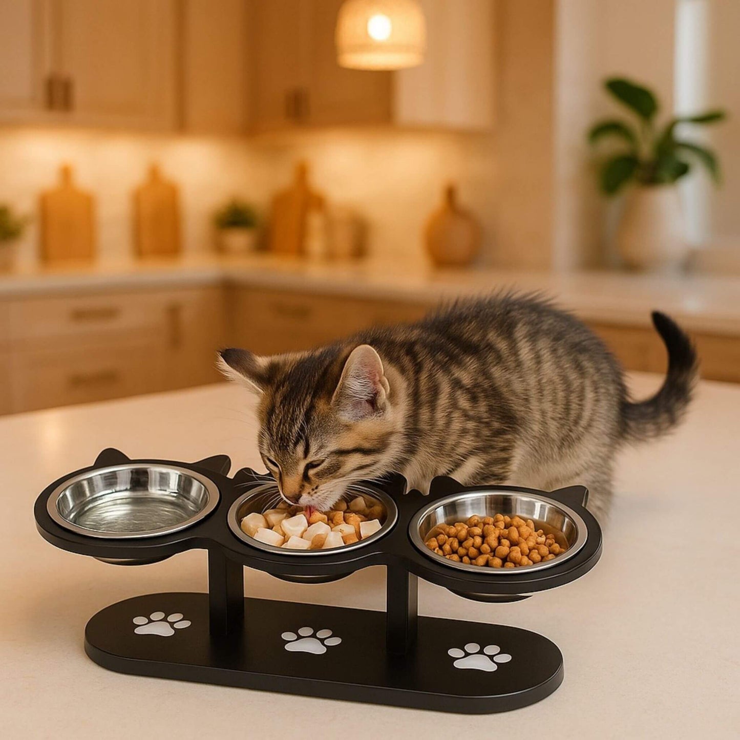 gamelle-pour-chat-surélevée
