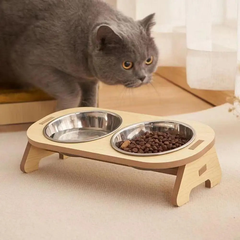 gamelle-surélevée-chat-design-double