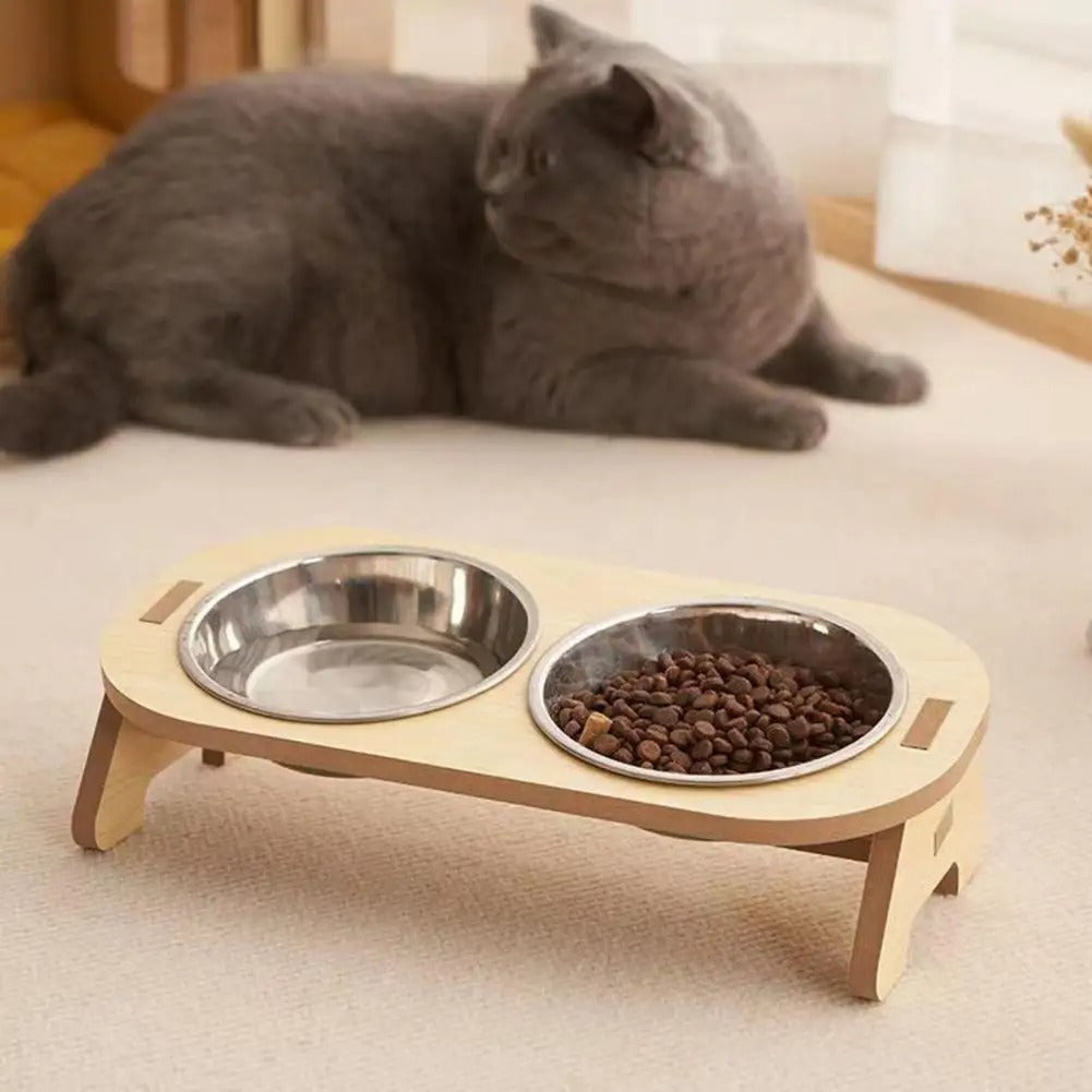 gamelle-surélevée-chat-goodmeal-bois