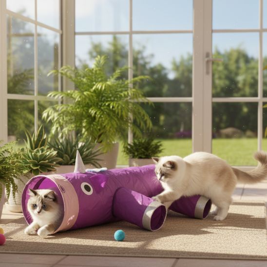 jeu-tunnel-chat-rhinocéros