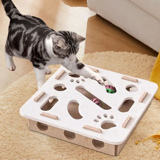 Jouet chat interactif | Cache-Cache Furtif