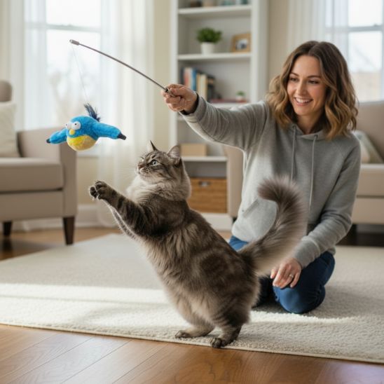 jouet-chat-interactif-oiseau-ailes-bleues