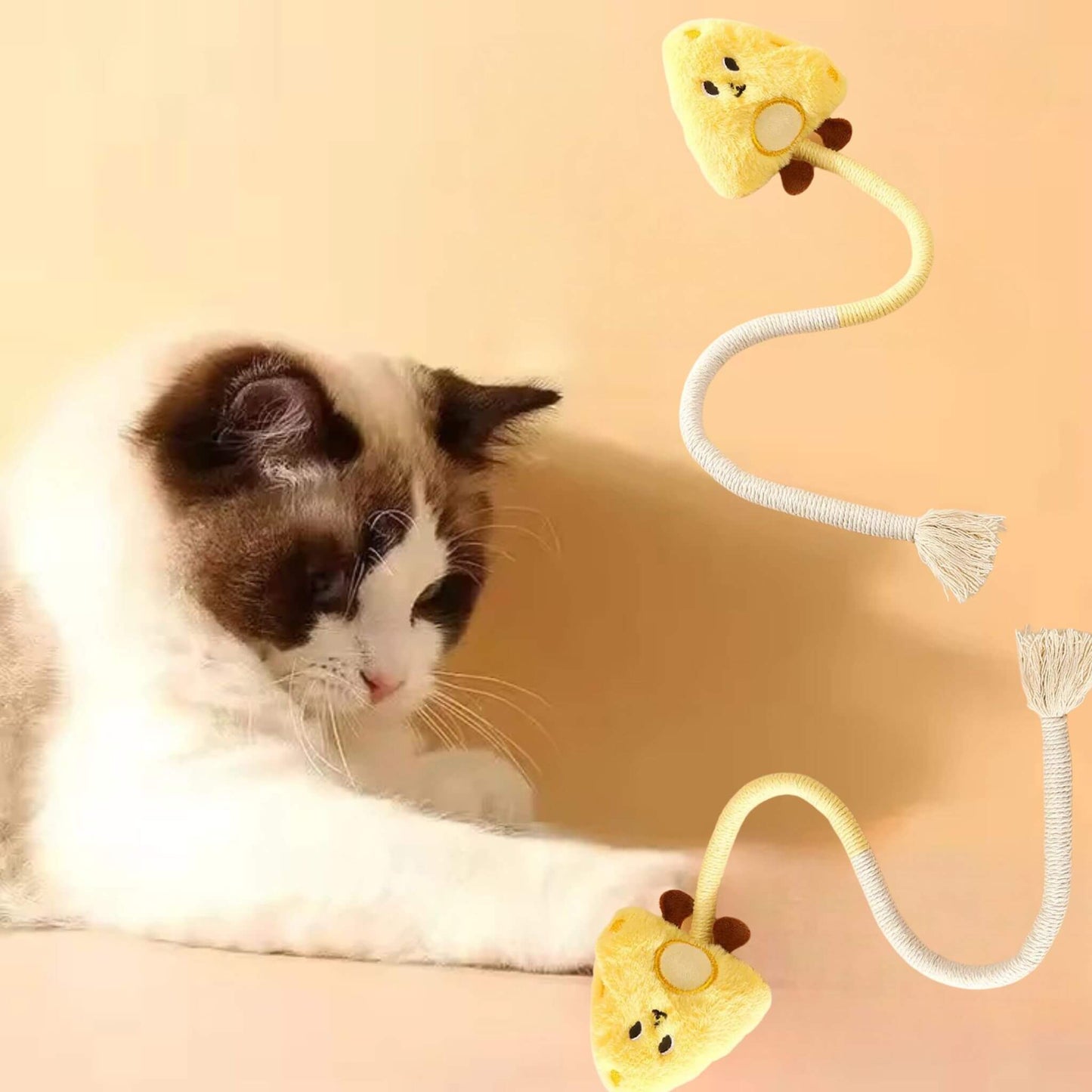jouet-chat-jaune