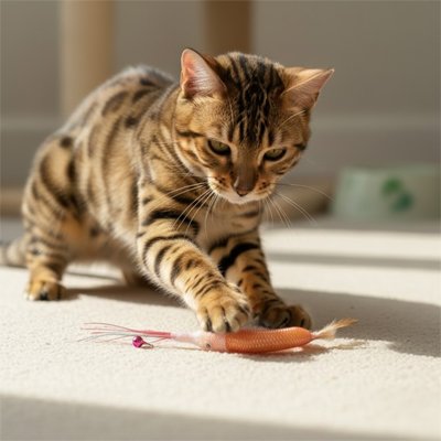 Jouet chat solide