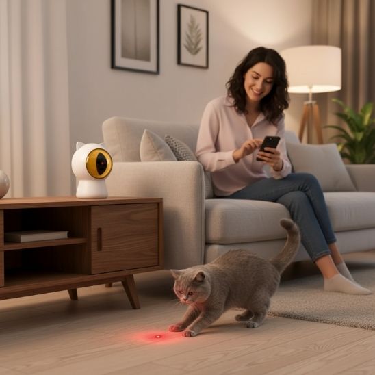 laser-a-chat-connecté