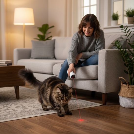 laser-pour-chat-amusant-blanc