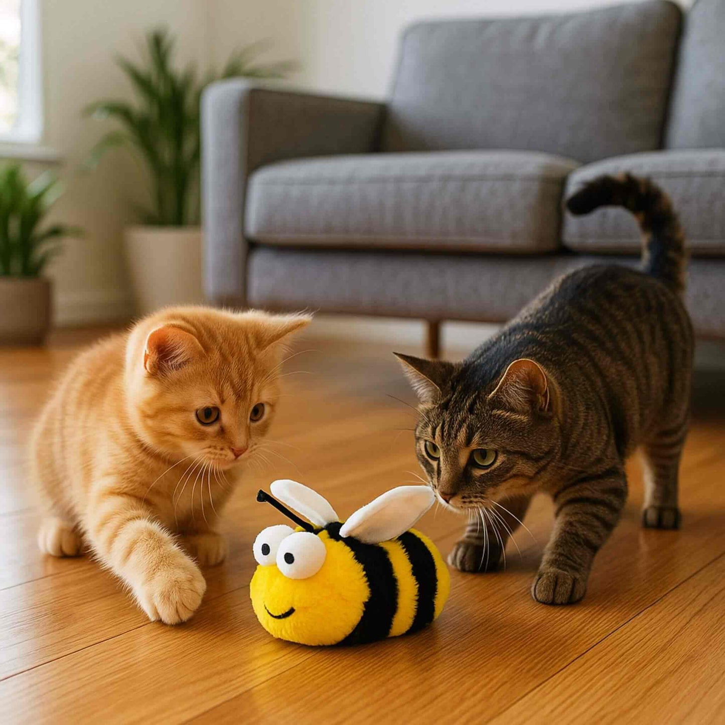 oiseau-pour-chat-réaliste-abeille
