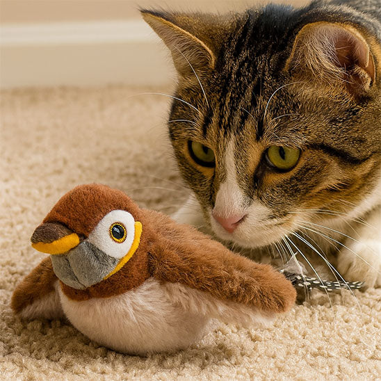 oiseau-volant-pour-chat-battement-ailes
