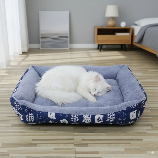 panier-chat-bleu-reposant