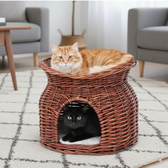 panier-osier-chat-rêve-en-osier-brun