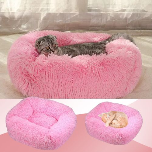 panier-pour-chat-rose-rectangle