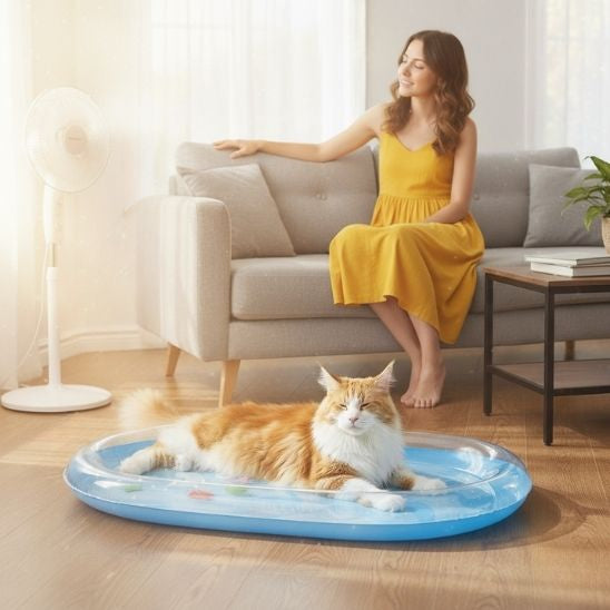 Tapis fraicheur chat frais