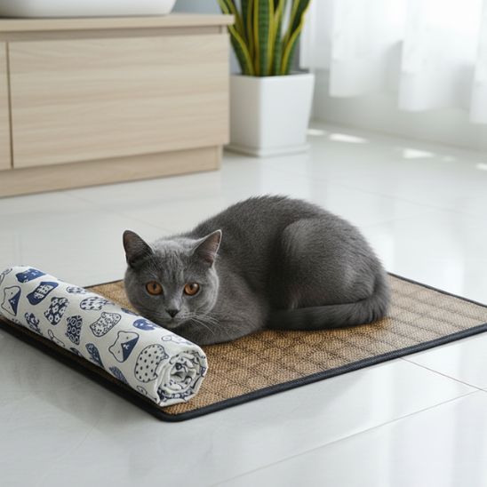 tapis-rafraichissant-chat-agréable
