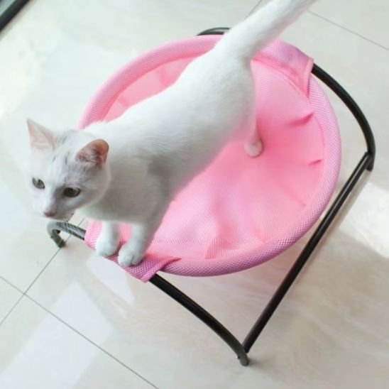 Tapis rafraichissant chat hamac aéré