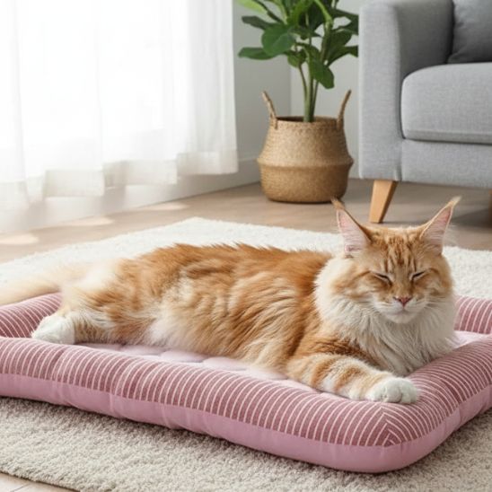 tapis-rafraichissant-pour-chat-unique-rose