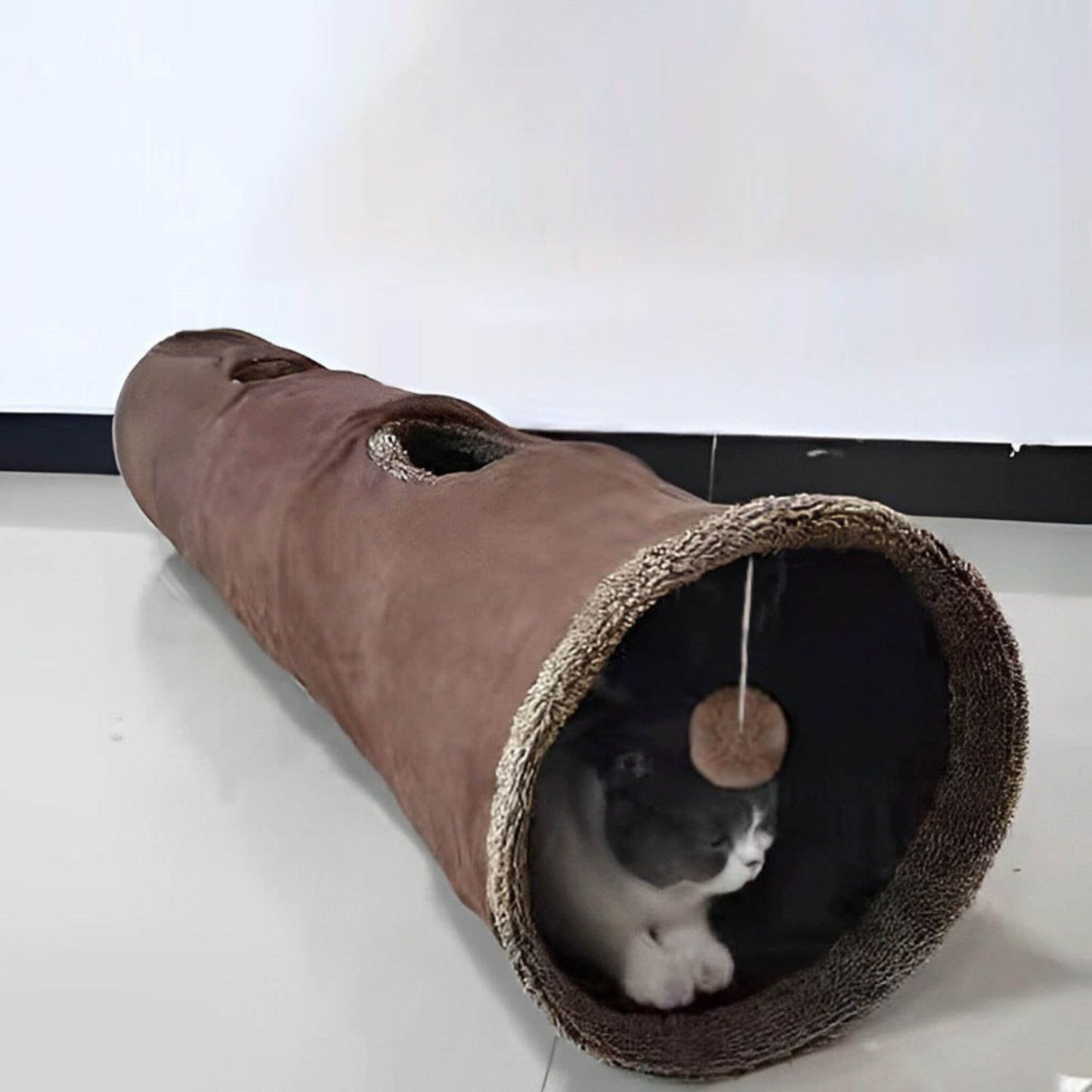 tunnel-chat-long-brun