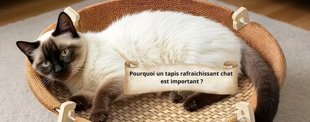 Pourquoi un tapis rafraichissant chat est important ?