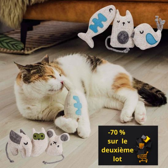 Doudou pour chat Trio Design