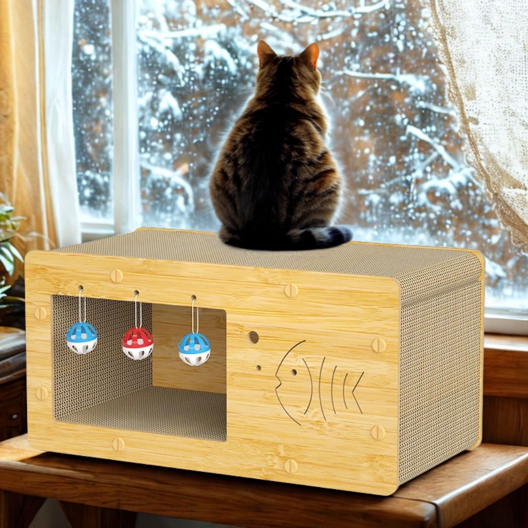 Griffoir pour chat perchoir