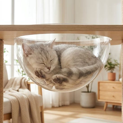 Arbre à chat bois naturel capsule
