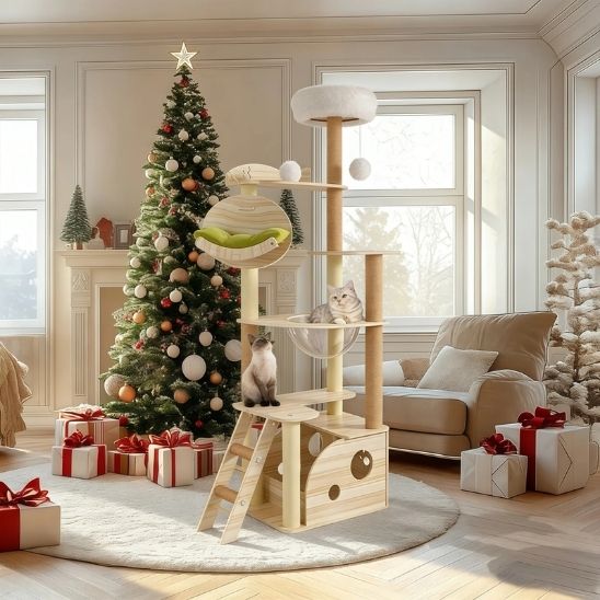 Arbre à chat cadeau unique