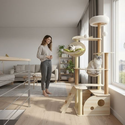 Arbre à chat design