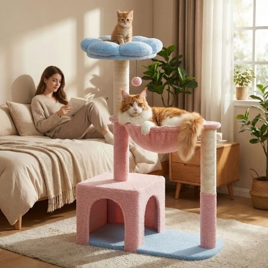 arbre a chat fleur idéal