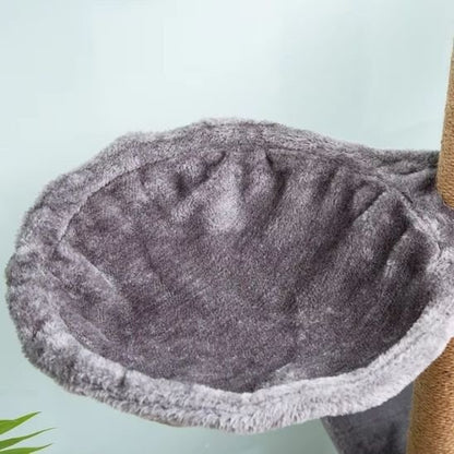 arbre a chat hamac gris