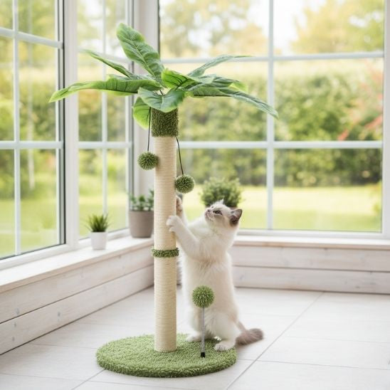 arbre a chat palmier ambiance