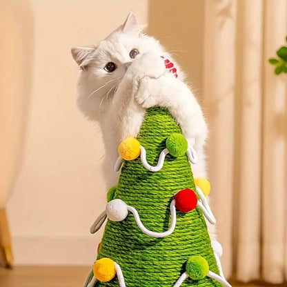arbre a chat sapin de noel amusant