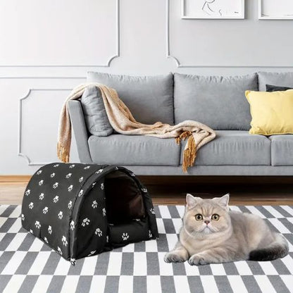 cabane chat exterieur mobile