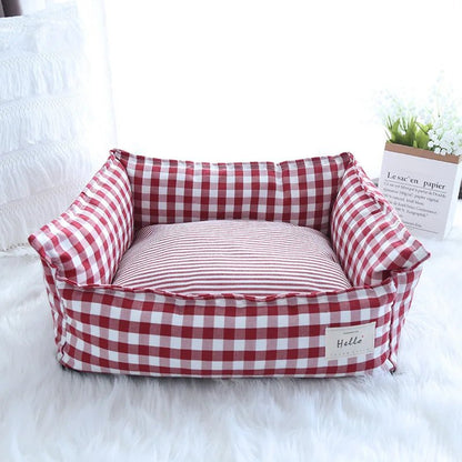 coussin chat vichy - Happy minet