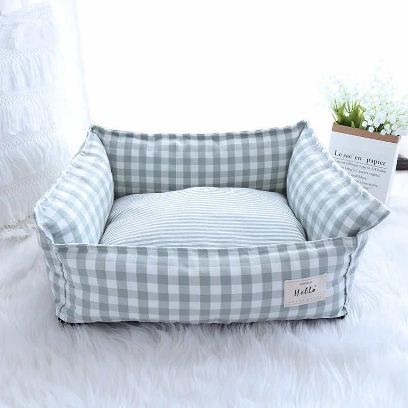 coussin chat vichy - Happy minet
