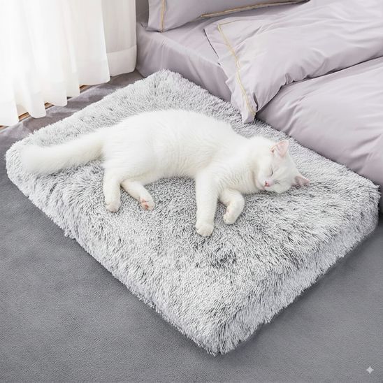 coussin-pour-chat-gris-clair