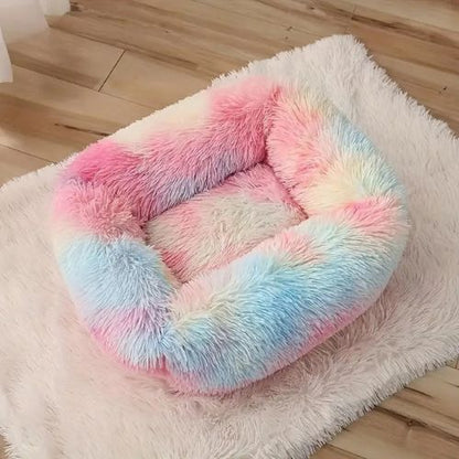 coussin-pour-chats-apaisant-arc-en-ciel