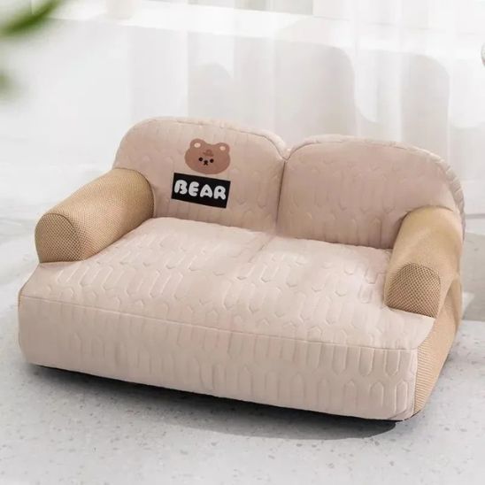 Coussin Rafraichissant Chat Canapé