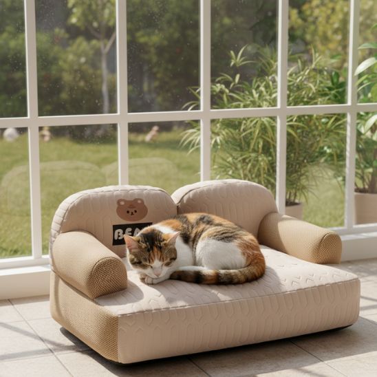 coussin-rafraichissant-chat-élégant