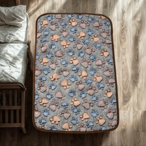 couverture chat douce patte - Happy minet