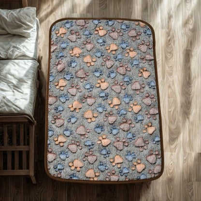 couverture chat douce patte - Happy minet