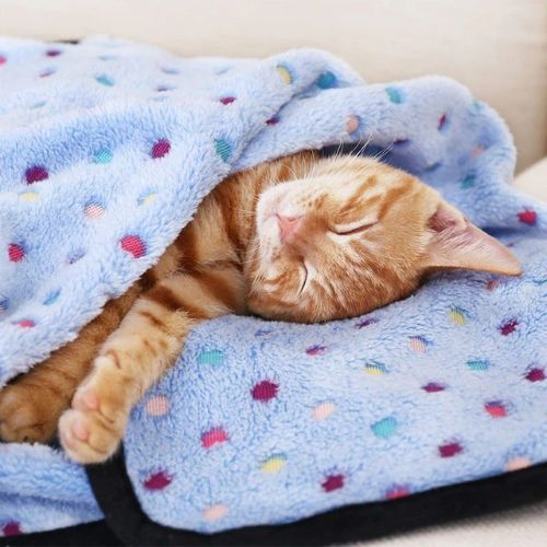 couverture pour chats douillette - Happy minet