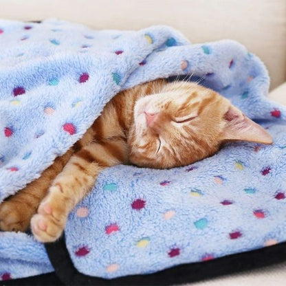 couverture pour chats douillette - Happy minet