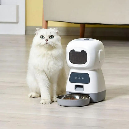 distributeur-automatique-croquettes-chat-élégant-robot